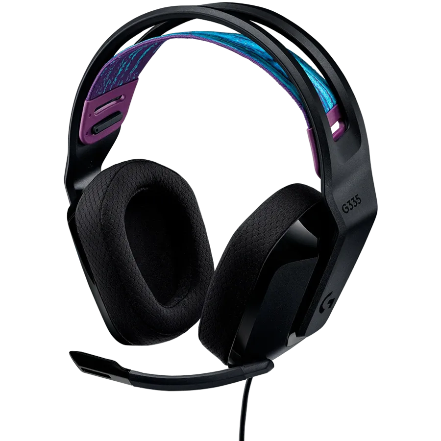 photo 1 - Гарнітура LOGITECH G335 Wired Gaming Black (L981-000978)