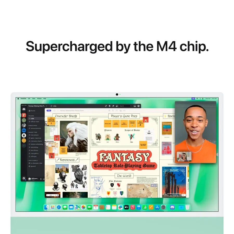 photo 6 - iMac 24" M4 (8C CPU/8C GPU), 16GB, 256GB SSD, Green