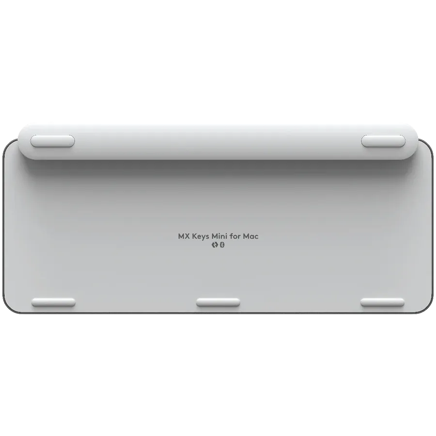 photo 4 - Клавіатура бездротова Logitech MX Keys Mini For Mac Wireless Illuminated US Pale Grey (920-010526)