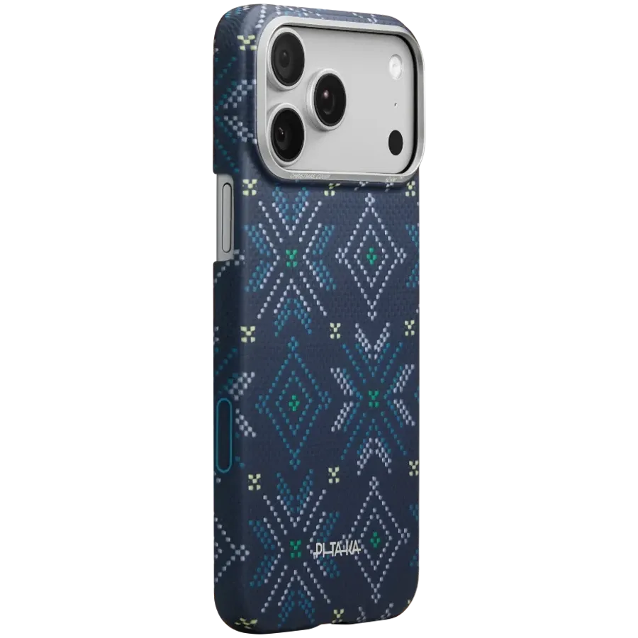 photo 2 - PITAKA Чохол Ultra-Slim with MagSafe Темно-синій для iPhone 17 Pro Max