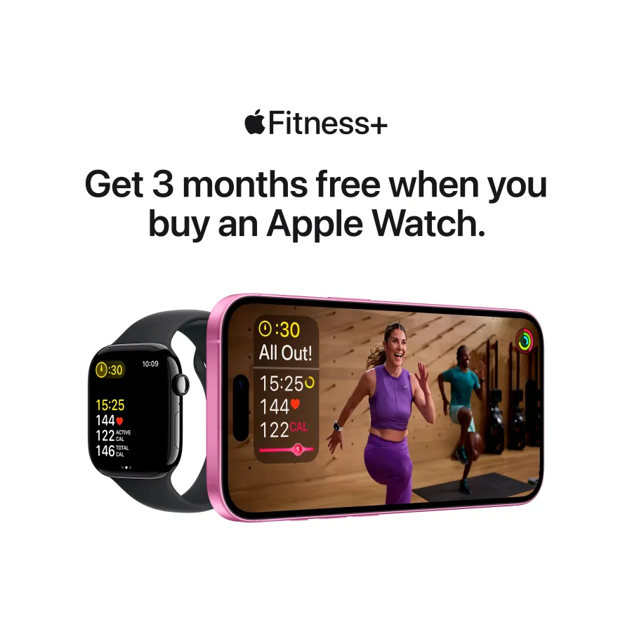 photo 9 - Apple Watch Series 10 GPS 46mm Rose Gold Aluminium Case with Light Blush Sport Band - S/M, Model A2999