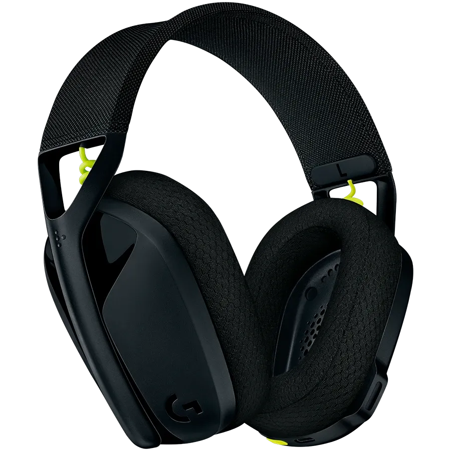photo 3 - LOGITECH G435 Lightspeed Wireless Headset, Black