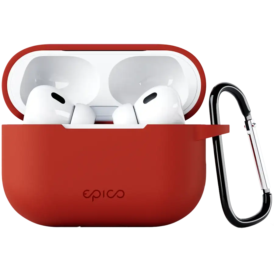 Чехол EPICO Outdoor Cover для AirPods Pro (Gen.2), Красный – photo 1