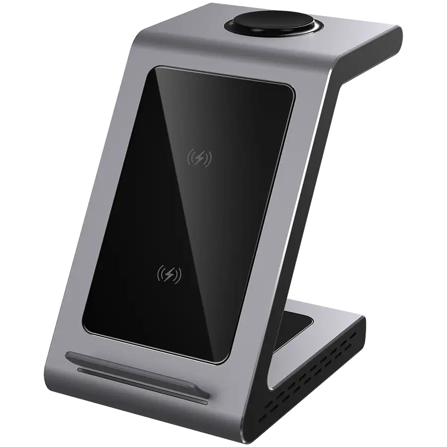 Бездротовий зарядний пристрій Prestigio Revolt A8 Black – photo 1
