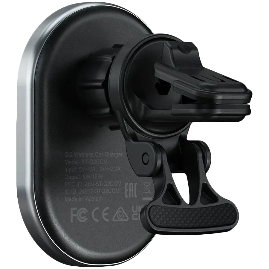 photo 2 - Автомобильный держатель SATECHI Qi2, Space Gray