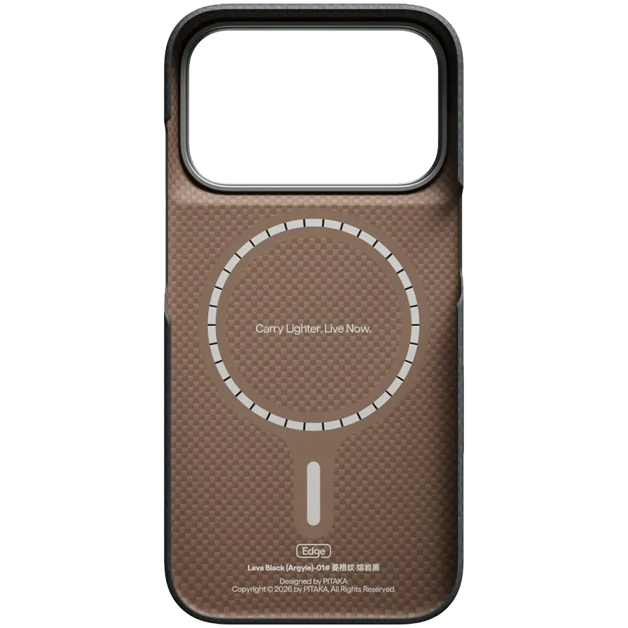 PITAKA Պատյան Argyle հետ MagSafe Black Gray for iPhone 18 Pro – photo 3