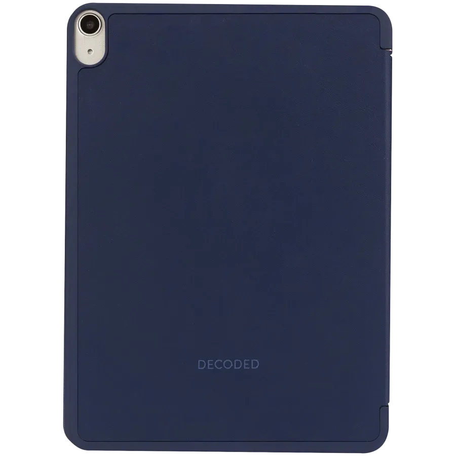 photo 3 - Чехол DECODED Smart Folio Slim из текстурированного силикона для iPad Air 13 (M2/M3), Navy Peony