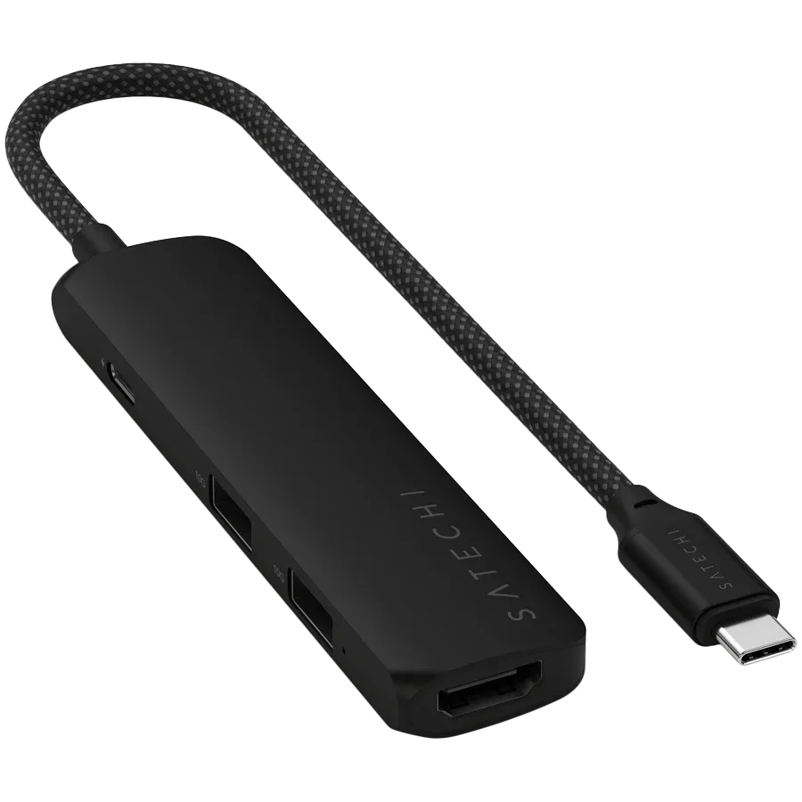 photo 2 - SATECHI Slim 4 Multiport, Black