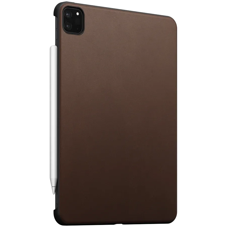 photo 3 - Чехол NOMAD Smart Folio NOMAD из кожи для iPad Pro 11 (Gen.1/2/3/4), Коричневый