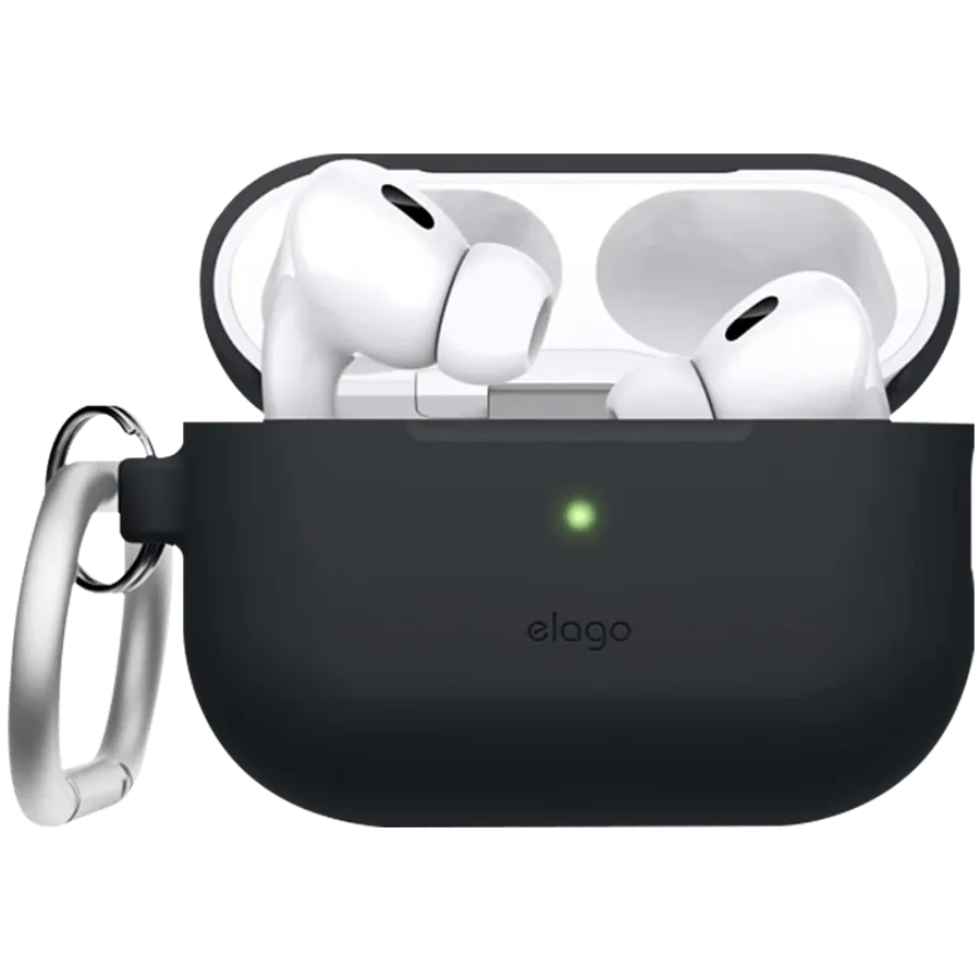 photo - Чохол Elago Silicone Hang Case Black для Airpods Pro 2nd Gen