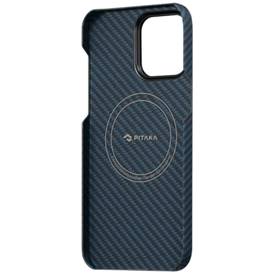 photo 2 - PITAKA Чехол MagEZ Case 3 с MagSafe Синий для iPhone 14 Pro Max