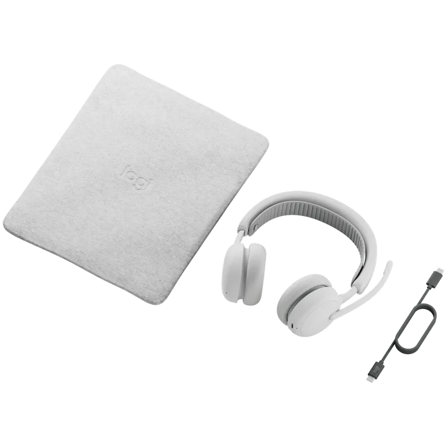photo 4 - Навушники Logitech Zone Wireless 2 ES for Business Off-white L981-001520