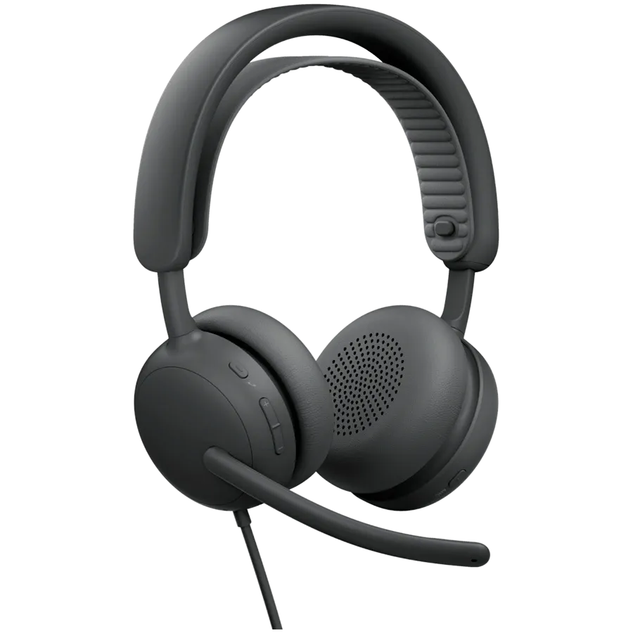photo 2 - Навушники з мікрофоном Logitech Zone Wired 2 Black L981-001618