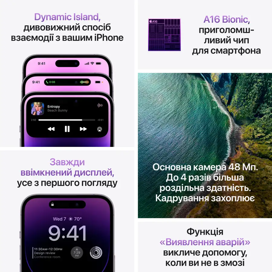 iPhone 14 Pro Max, 128 ГБ, Deep Purple – photo 7