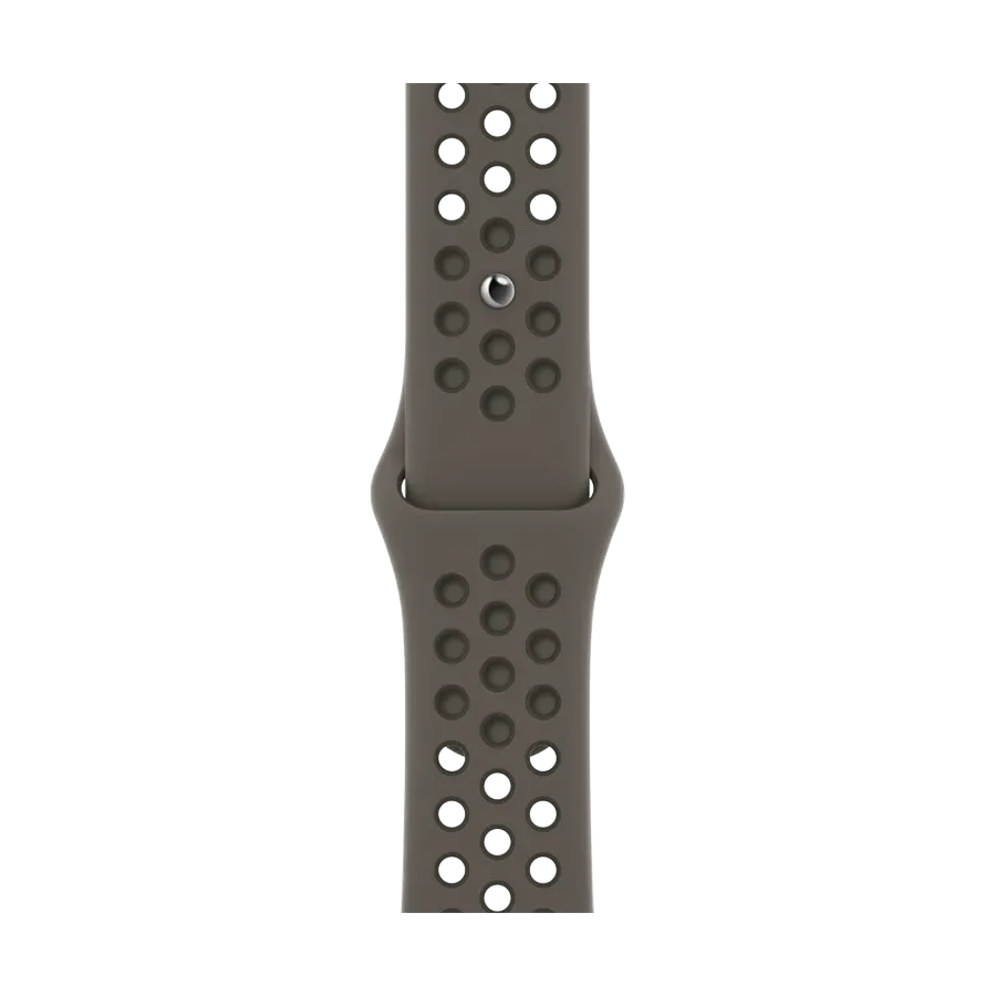 photo 1 - Kəmər Apple Nike Sport Band, Apple Watch üçün, 38/40/41 mm, Olive Gray/Cargo Khaki