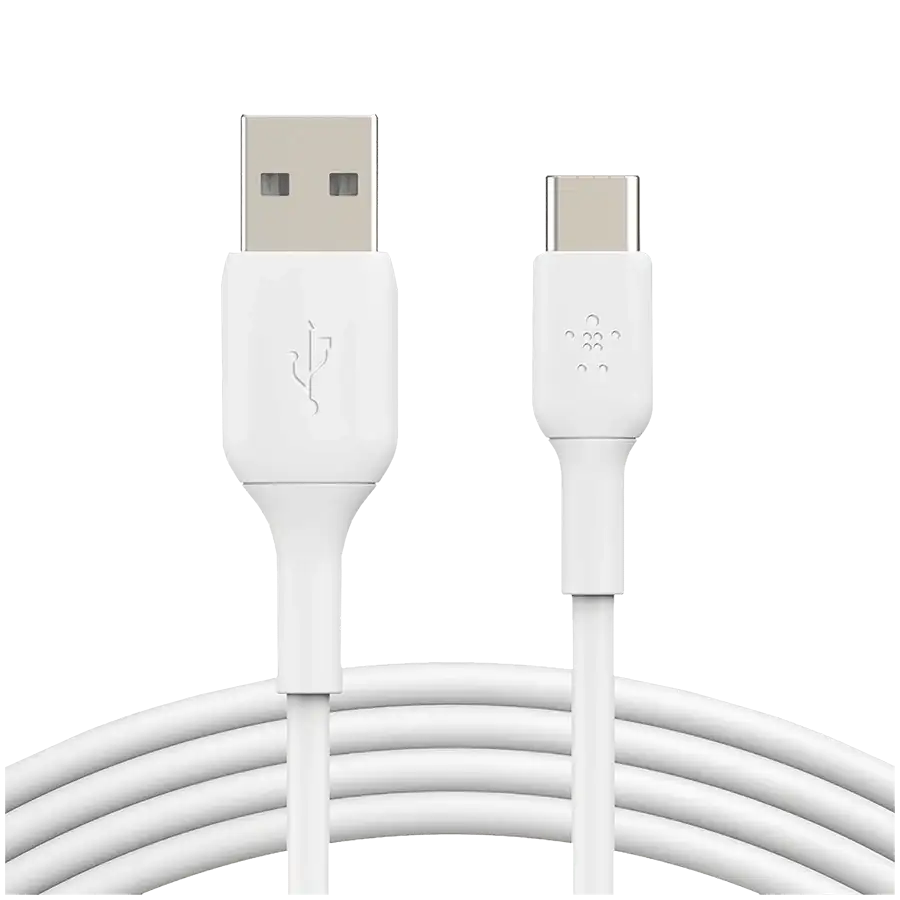 BELKIN Кабель-перехідник з USB-С на USB , Білий, 1м – photo