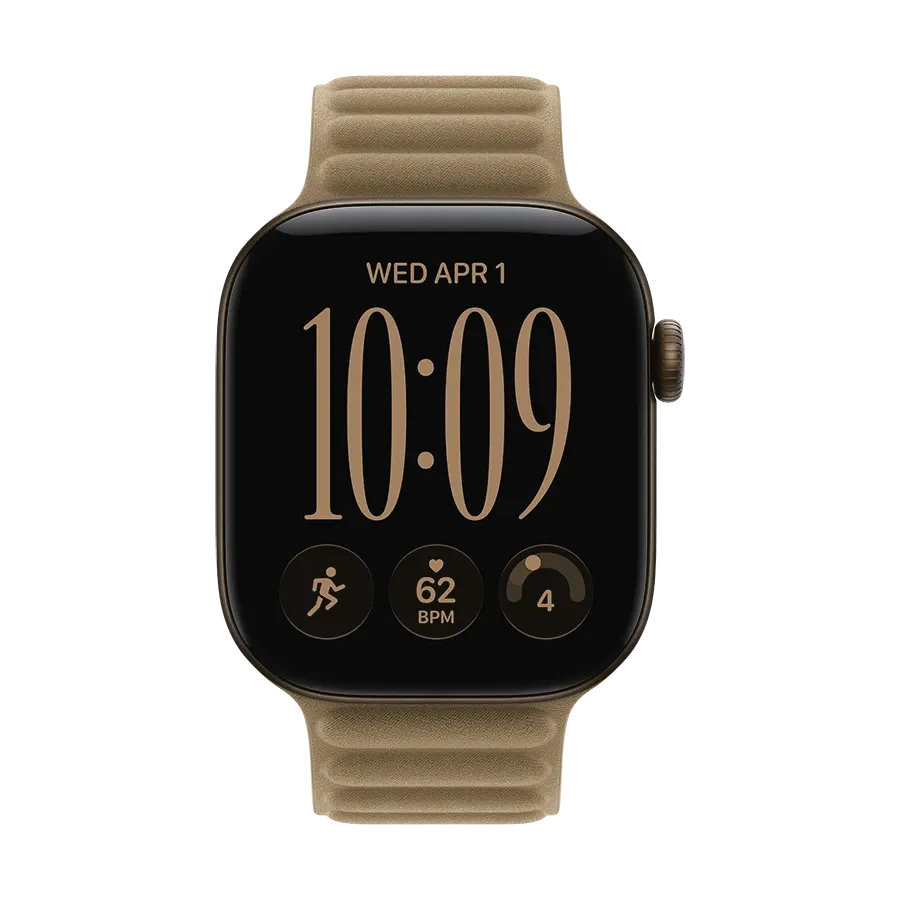 Apple 42mm Magnetic Link Ремінець for Apple Watch 38/40/41/42 mm, Size S/M, Camel – photo 3