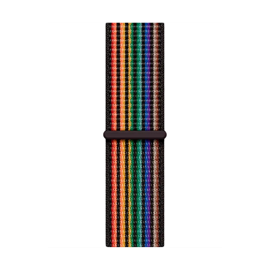 photo 1 - Kəmər Apple Nike Sport Loop, Apple Watch üçün, 38/40/41 mm, Pride Edition
