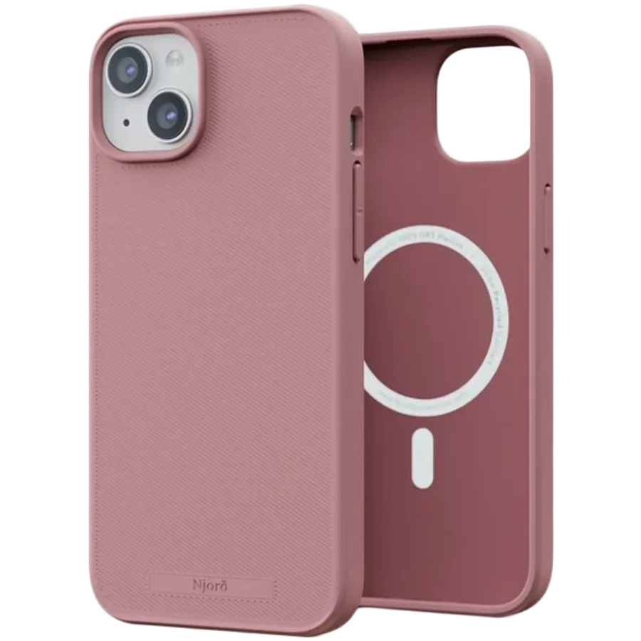 photo - Чехол NJORD с MagSafe для iPhone 15 Plus, Pink Blush