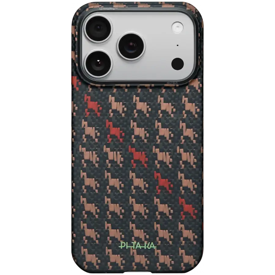 PITAKA Чохол Happiness Rides with MagSafe Чорне дерево для iPhone 17 Pro – photo 1