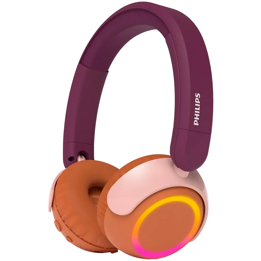 photo 1 - PHILIPS {Бездротове} Навушники, Magenta Purple