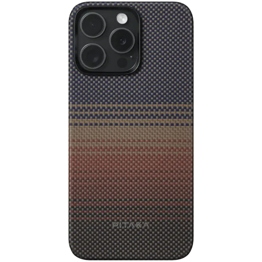 photo - PITAKA Պատյան MagEZ Case 5 հետ MagSafe Մայրամուտ for iPhone 15 Pro