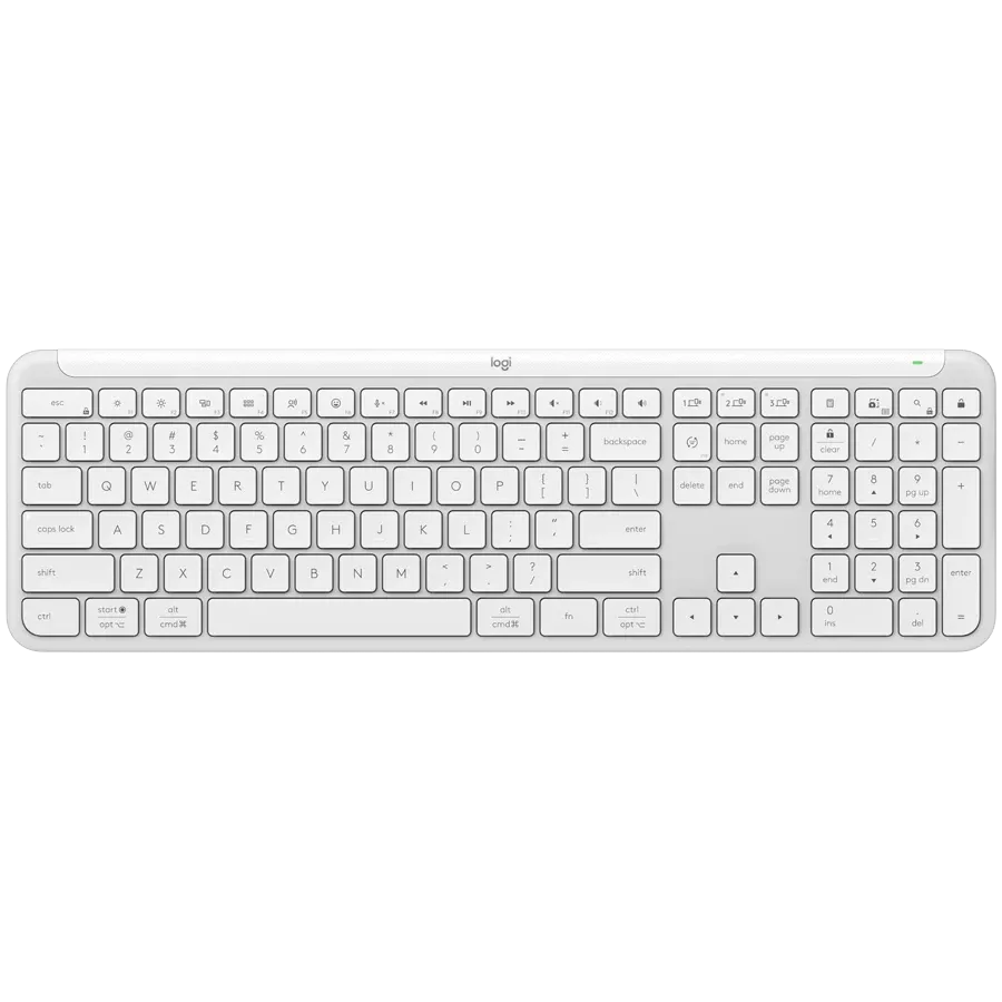 photo 1 - Клавиатура LOGITECH Signature Slim Wireless K950, Off-White (L920-012466)