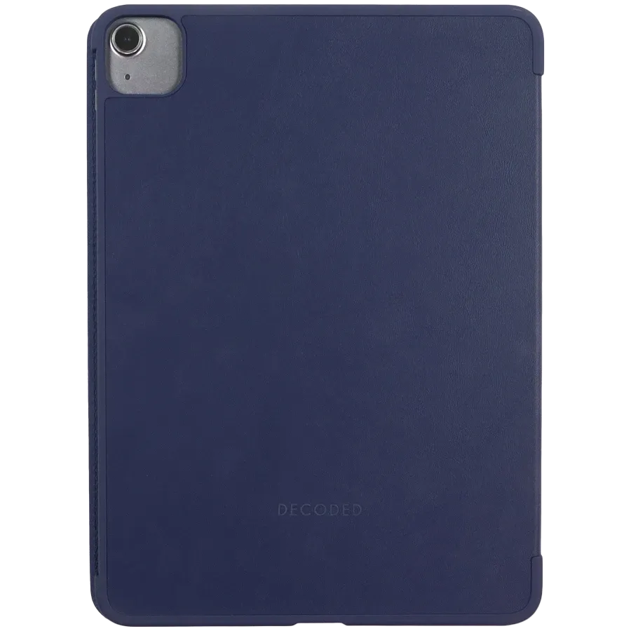 photo 3 - Чехол DECODED Smart Folio Slim из текстурированного силикона для iPad Air 11 (M2/M3), Peony Blue