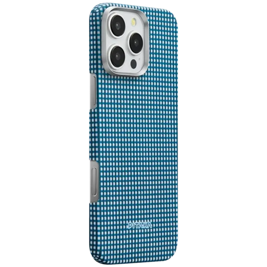 photo - PITAKA Чехол Ultra Slim с MagSafe Синий для iPhone 16 Pro Max