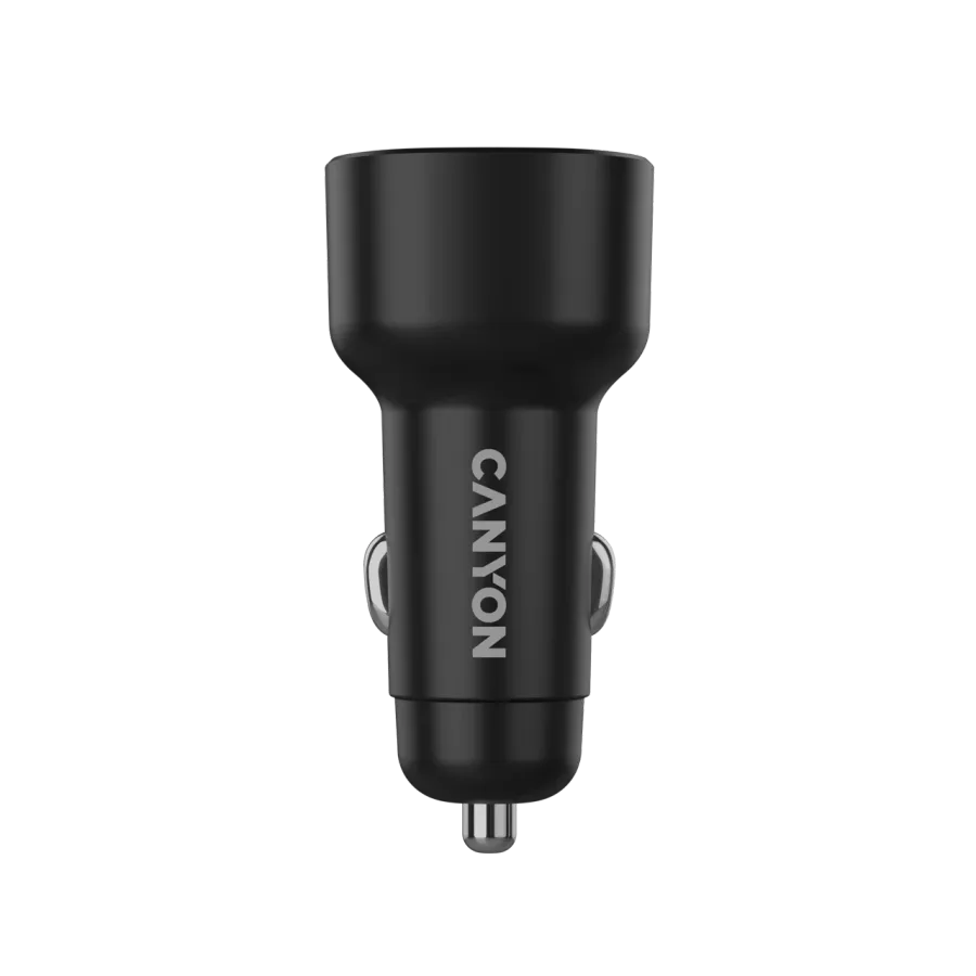 photo 5 - CANYON Автомобильный адаптер 2*USB/USB-C, 85 Вт