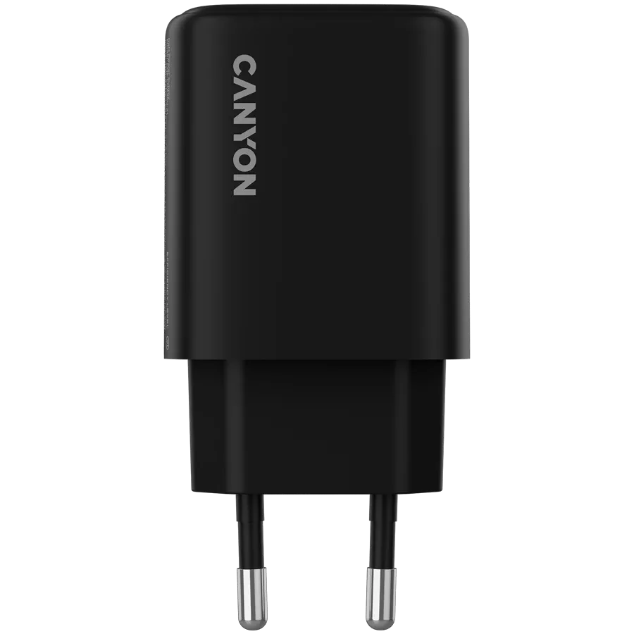 photo 2 - CANYON Адаптер живлення OnCharge 250 QC 2*USB/USB-C USB Тип C, USB Type-A, 25 Ват