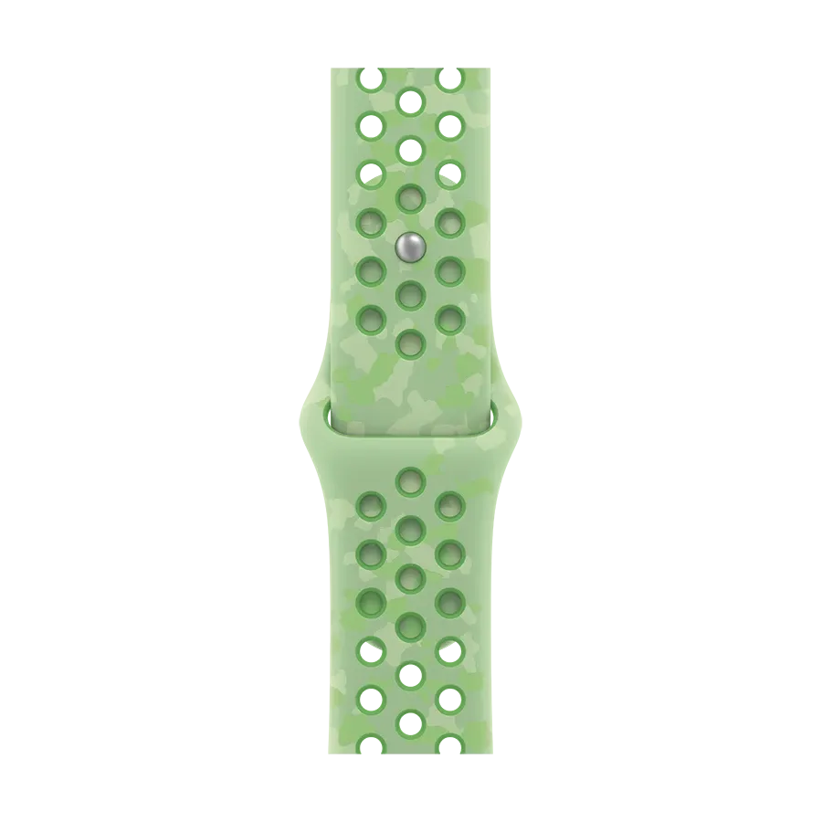 Apple 46mm Nike Sport Band Ремінець for Apple Watch 44/45/46/49 mm, Size M/L, Green Spark – photo 1
