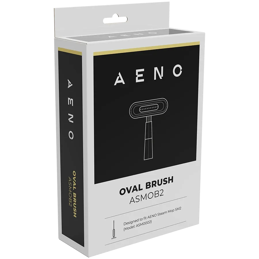 photo 4 - AENO  за SM2Oval brush за steam mop SM2 consists of 2 parts (1pc/box)