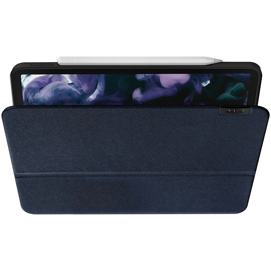 photo 3 - Обложка Smart Folio LAUT PRESTIGE Folio Синяя для iPad Pro 12,9 дюйма (3-го, 4-го и 5-го поколения)