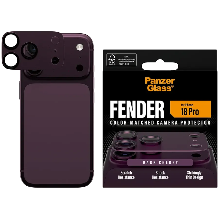 Protector lentile cameră PANZERGLASS pentru iPhone 18 Pro – photo 1
