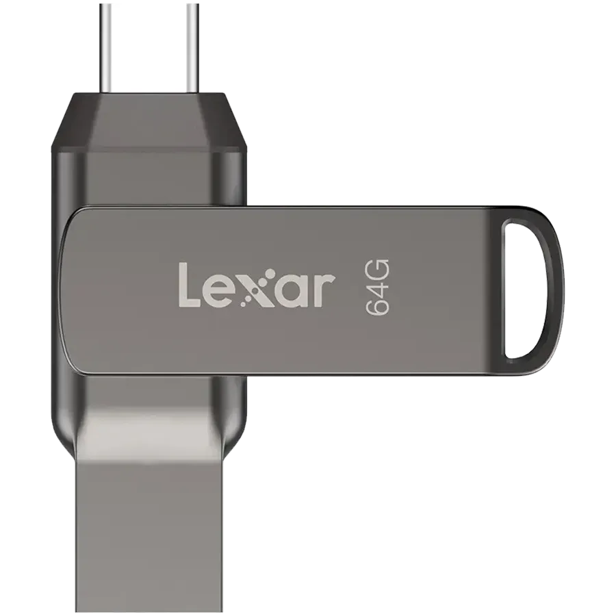 photo - Unitate flash USB Lexar, 64 GB, Gray