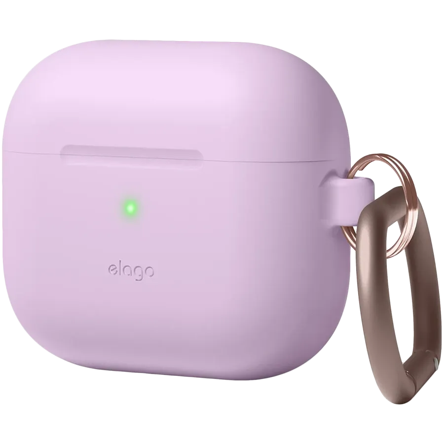 photo - Чехол ELAGO Hang  Лаванда для AirPods (Gen3)