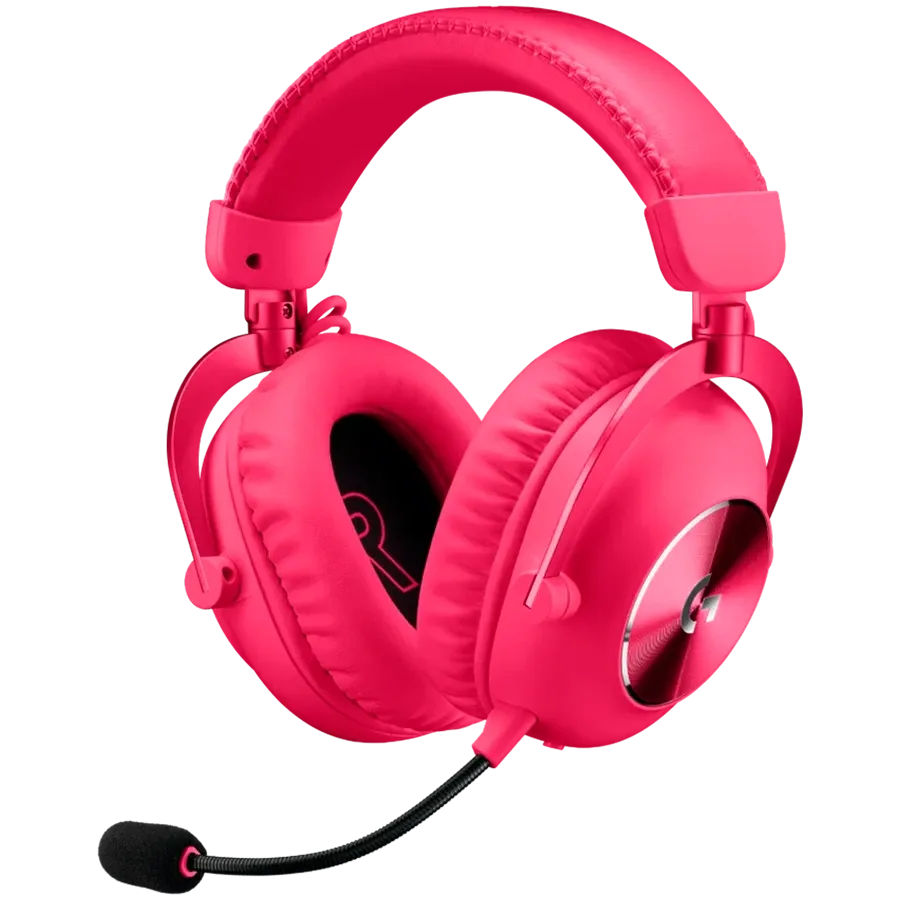photo 2 - LOGITECH PRO X 2 LIGHTSPEED {Бездротове} Ігрова гарнітура, Пурпурный