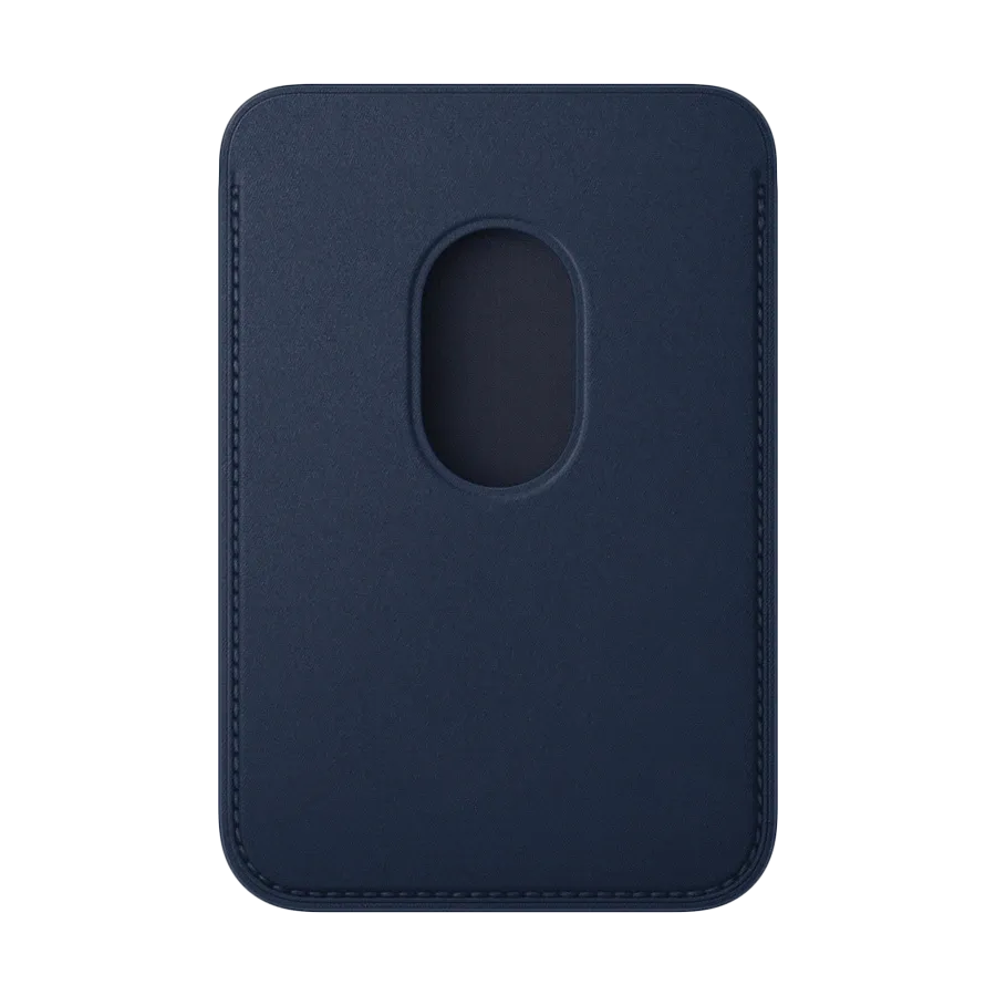 photo 2 - Apple Wallet FineWoven Wallet з MagSafe Тёмно-Синий для iPhone