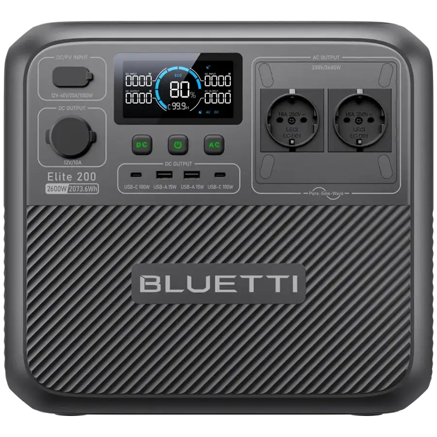 Зарядна станція Bluetti Elite 200 V2, 2600 Вт, 2073 Вт*год – photo 1