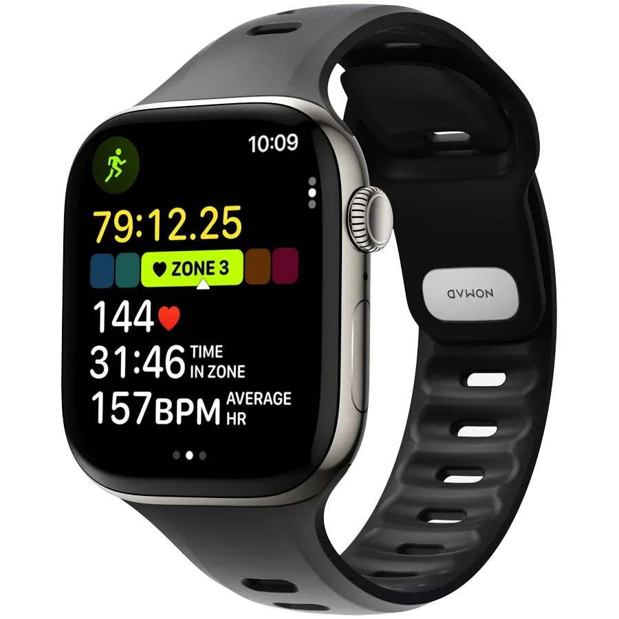 Band NOMAD for Apple Watch, 38/40/41/42 mm, Black – photo 3
