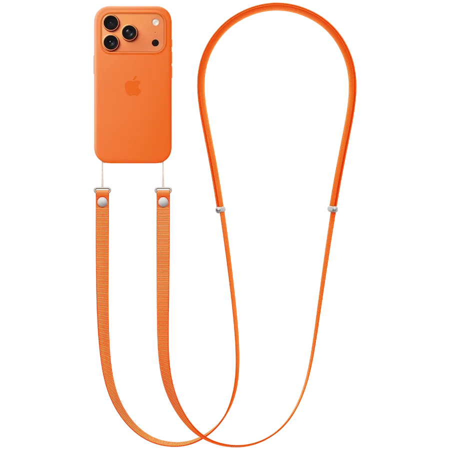 photo 2 - iPhone üçün Apple crossbody kəməri, Narıncı
