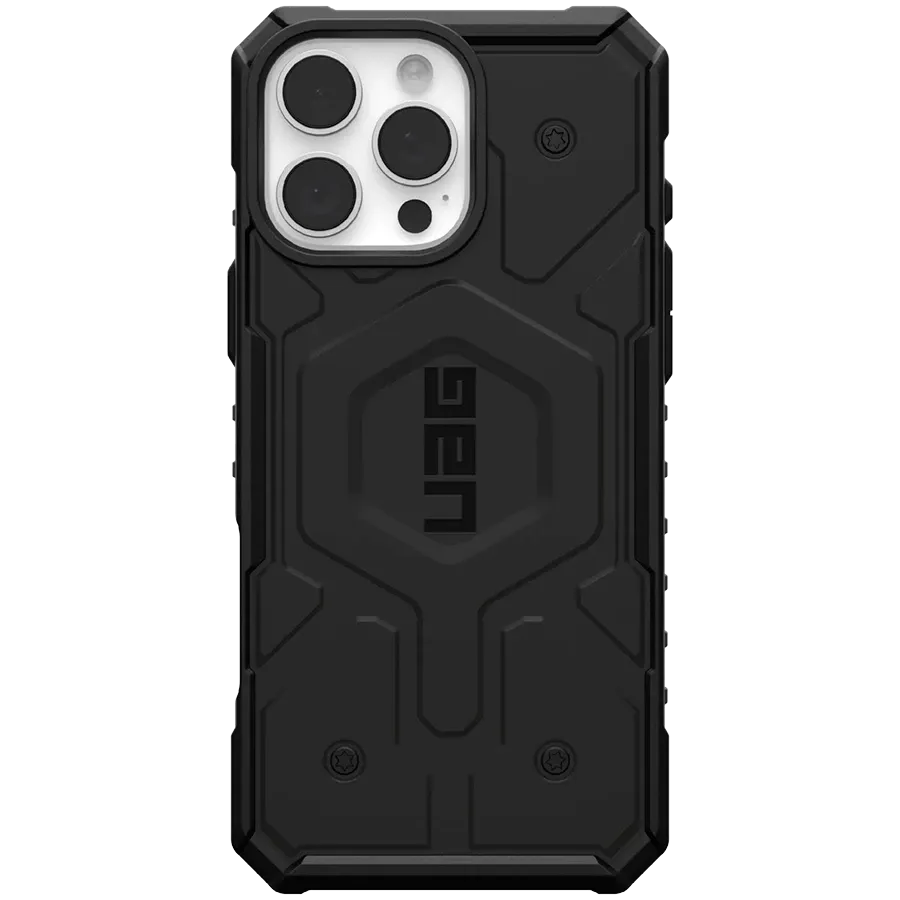 photo - Чехол UAG Pathfinder с MagSafe для iPhone 16 Pro Max, Чёрный