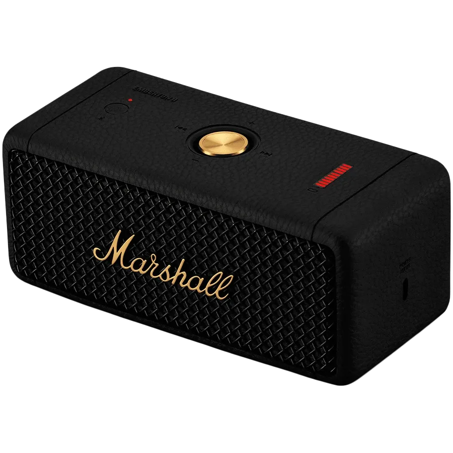 photo 2 - MARSHALL Портативна акустична система Emberton II, Black and Brass