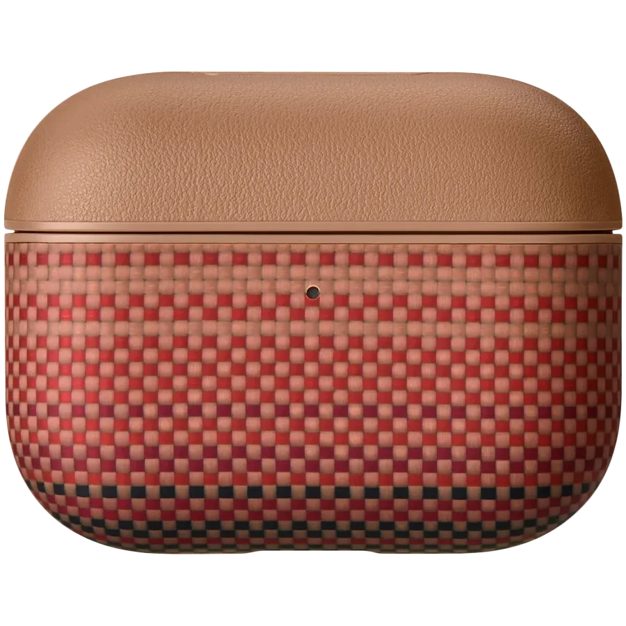 photo 1 - PITAKA Case Aramid Fiber Case with MagSafe Sunset for AirPods Pro (Gen3)