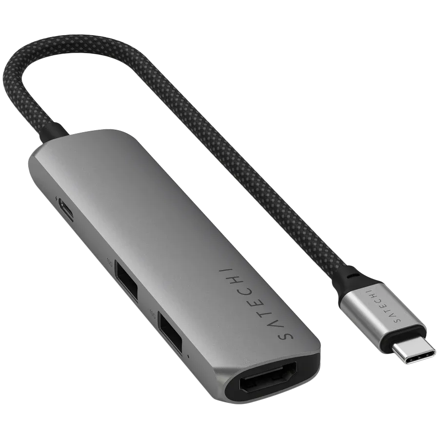 photo 2 - SATECHI  Slim 4 Multiport  Multiport Adapter , Space Gray