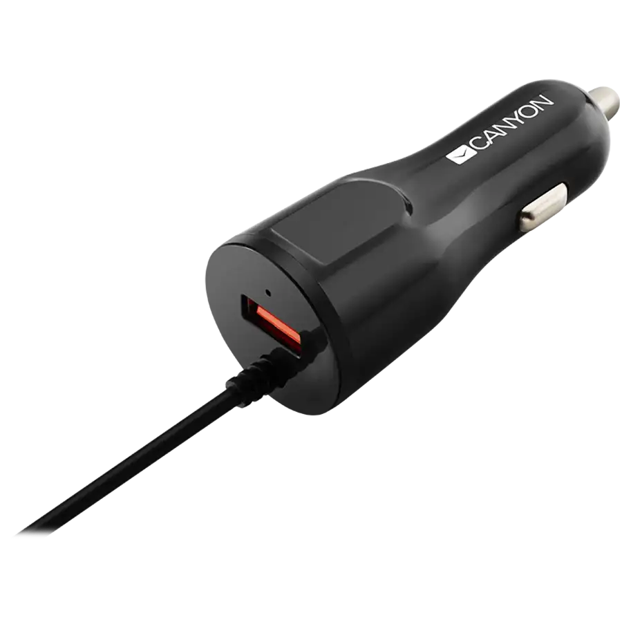 CANYON Автомобильный адаптер C-033 2*USB/Lightning – photo 2