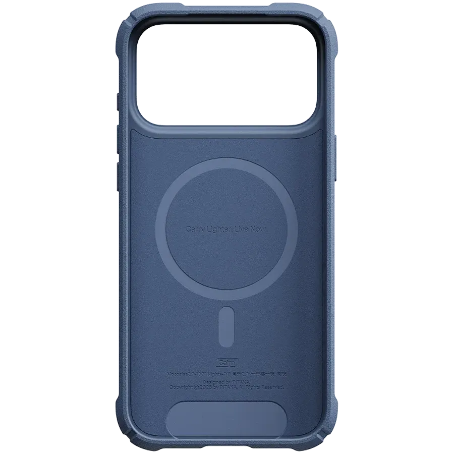 Husă PITAKA Moonrise Nights Cairn cu MagSafe pentru iPhone 18 Pro Max, Midnight – photo 2