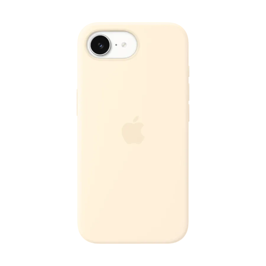 photo 1 - Apple силиконовый чехол с MagSafe Vanilla для iPhone 17e