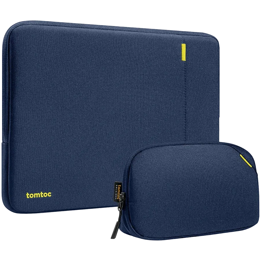photo - Պայուսակ TOMTOC Defender-A13 Laptop Sleeve  Navy Blue for Notebook up to 13.5"/MacBook Air 13/MacBook Pro 13
